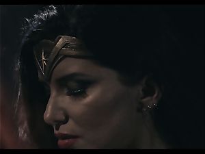 Justice League hard-core part three - Romi Rain and Charlotte Stokley